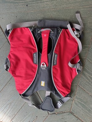 Ruffwear Front Range Dog Harness Adjustable Red Gray Size Large/XLarge L/XL