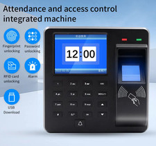 M10 Access Control Attendance Machine Fingerprint Password ID Card Swipe Alarm