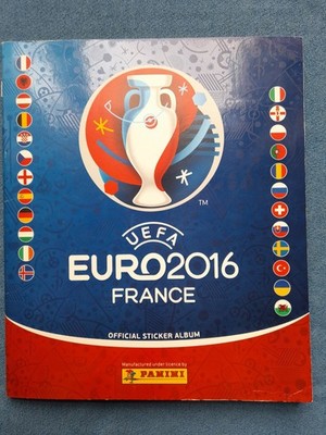 Panini UEFA Euro 2016 Complete Album With All Stickers + Coke + MC