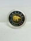 1996 Canadian 99% Silver & Clad Proof 2 Dollar Polar Bear Coin In Plastic Holder
