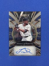 2020 Select Sparks Signatures #4 Travis Demeritte /199 Auto Tigers autograph