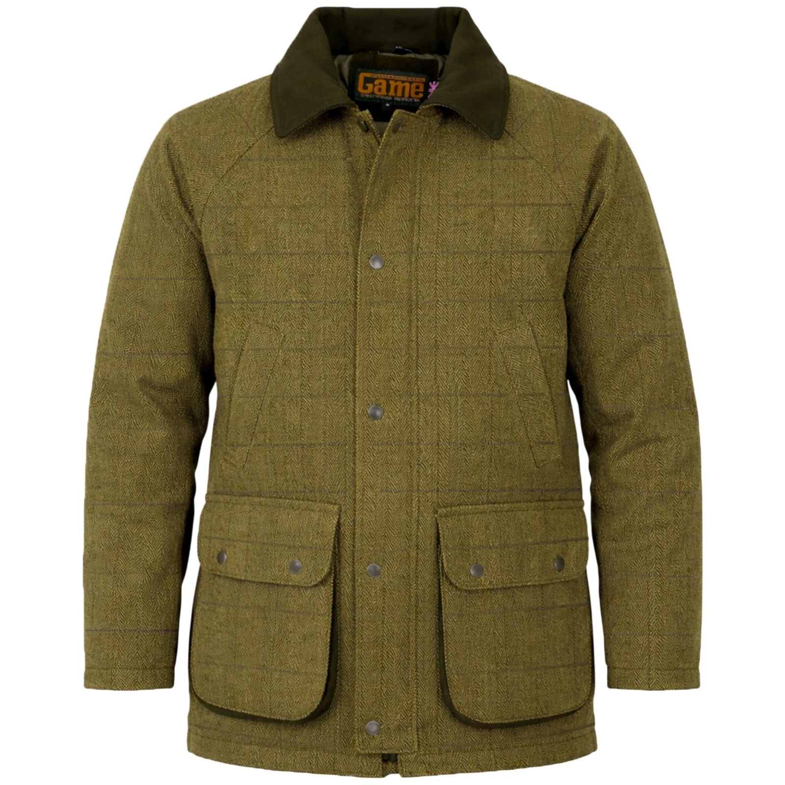 Game Mens Derby Tweed Jacket | Waterproof Shooting Coat | Ascot Light Sage
Opens in a new window or 