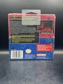 Virtual Boy Wario Land (Nintendo Virtual Boy, 1995) Brand New Sealed w/ Pull Tab