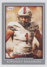 2022 SAGE Artistry Silver Kingsley Enagbare #20 3bs