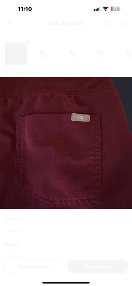 Figs Technical Collection Zamora Jogger Scrub Pants - Image 3 of 4