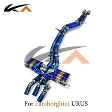 KA Titanium Alloy Catback Exhaust For Lamborghini URUS Upgrade Mansory diffuser