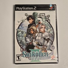 FACTORY SEALED NEW Suikoden III PS2 usa version