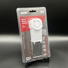      Sabre Door Stop Alarm Continuous Alert On/Off Switch 120dB Siren NIP     