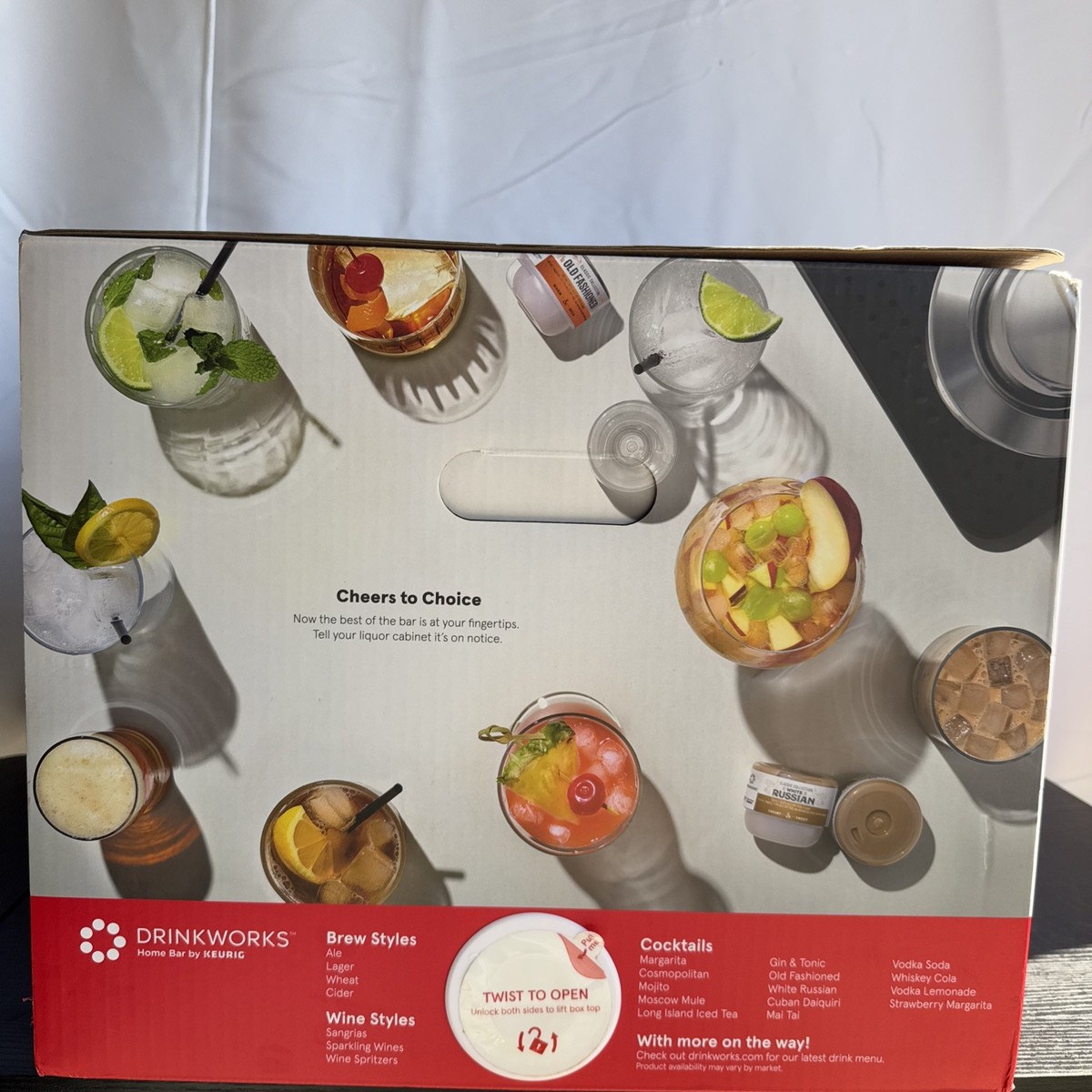 Drinkworks Mojito Keurig Drinkworks Home Bar Drinkmaker Black