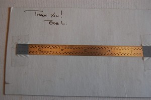 Briown & Sharpe 6" Thin Scale