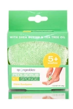 Spongeables 5+ Pedi-Scrub In A Sponge Foot Buffer (Citron Eucalyptus)
