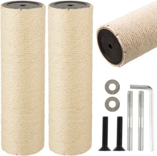 2 Root Cat Scratching Post Replacement 11.81X3.54 Cat Tree Scratch Post Replacem