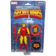 Marvel Legends Secret Wars Retro Iron Man 6  Action Figure 2024 Hasbro New
