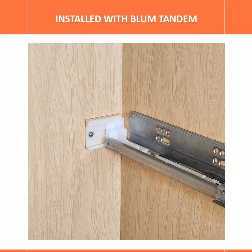 Self-Aligning Rear Mounting Sockets for Blum Tandem Undermount Drawer Slides ...