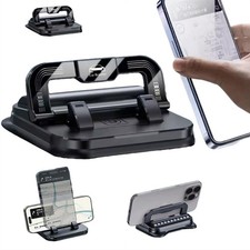 Car Phone Holder 360 Degree Rotation, Navigation Dashboard Mount blakc