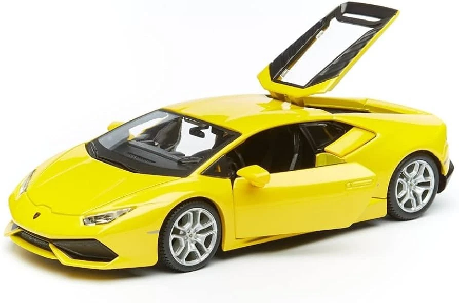 Lamborghini Huracan Coupè Yellow/Giallo Die Cast 1/24 Maisto #31509 - Immagine 2 di 4
