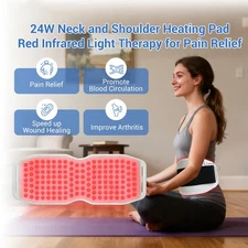 Red & Infrared Light Therapy Belt 660nm 850nm 940nm for Humans Pets Pain Relief