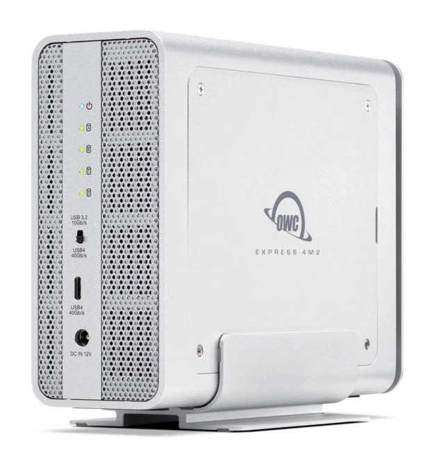 OWC Externes 4M2 USB4 (40Gb/s)-Gehäuse mit vier Steckplätzen für NVMe M.2 SSD - Bild 2 von 4