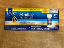 12-pack Similac 360 Total Care Ready-to-Feed Infant Formula,  Exp 11/25
