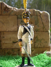 Soldat NAPOLEON 1er EMPIRE:  L'Officier des GRENADIERS de la GARDE IMPERIALE
