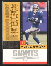 Plaxico Burress 2007 Donruss Classics #MNH-12 Monday Night Heroes Bronze /1000