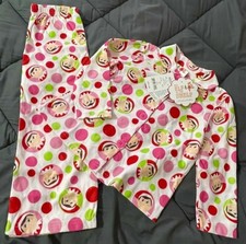 The Elf on the Shelf Pajama Set size 3T Long Sleeve Button Top Pull On Pants NWT