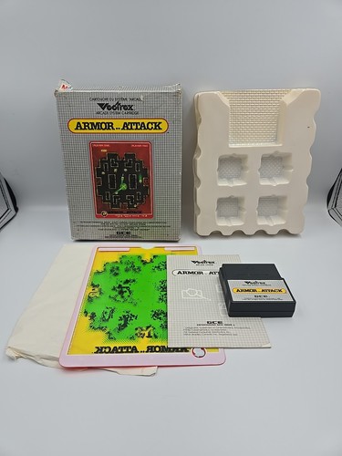 Overlay Original Vectrex - ARMOR ATTACK (1982) - GCE / MB - Jeux vidéo