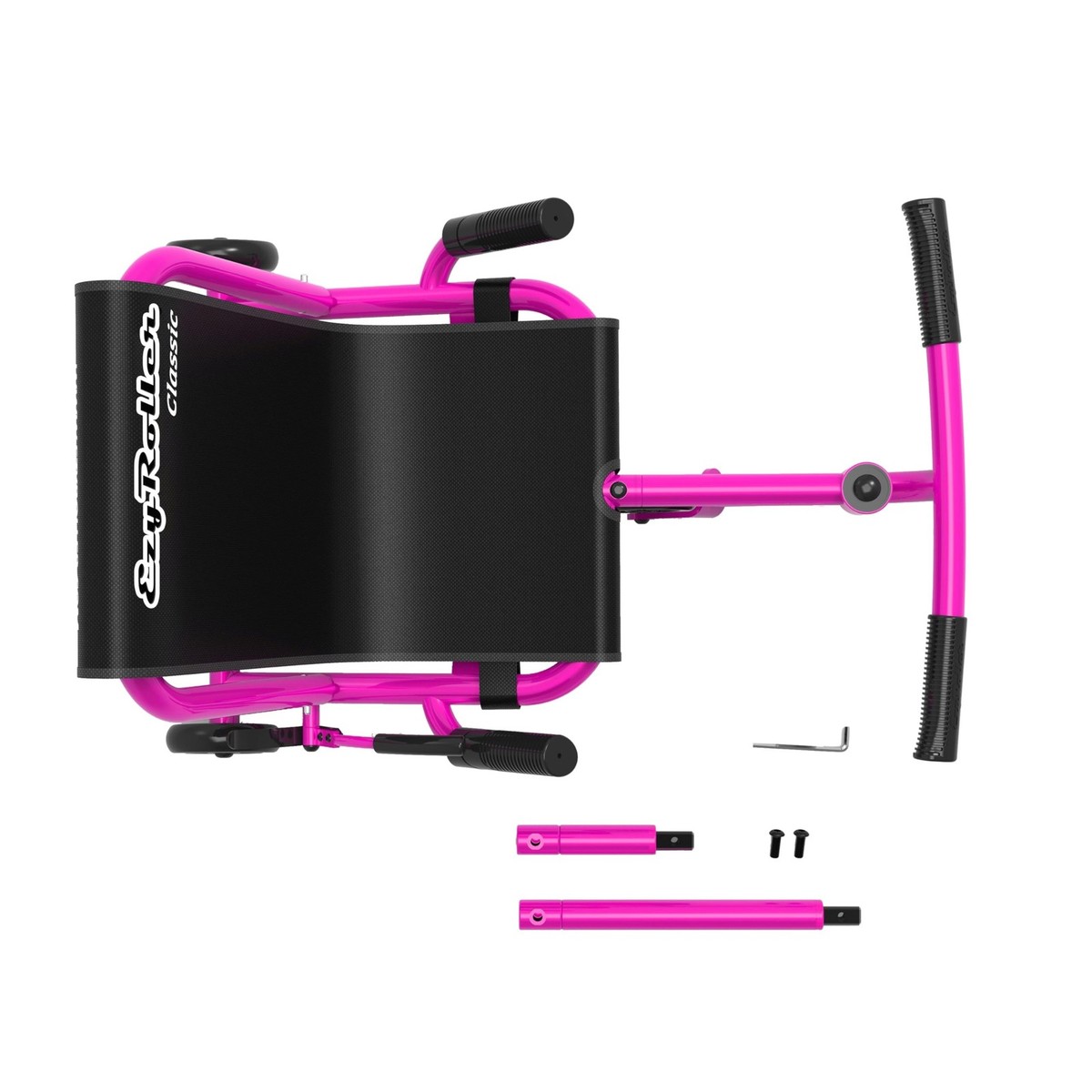 EzyRoller Classic Ride On Scooter for Kids Ages 4+ Pink