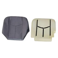  Front Driver Side Bottom Replacement Seat Cover Cloth Dark Gray and Bottom 