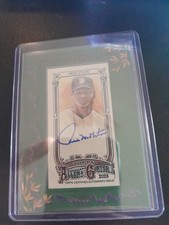 PAUL MOLITOR 2025 TOPPS ALLEN & GINTER TOPPS CERTIFIED AUTO ISSUE ON CARD AUTO
