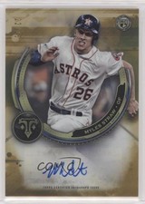 2019 Topps Triple Threads Rookie Auto Gold 22/25 Myles Straw #RAU-MS Auto v1x