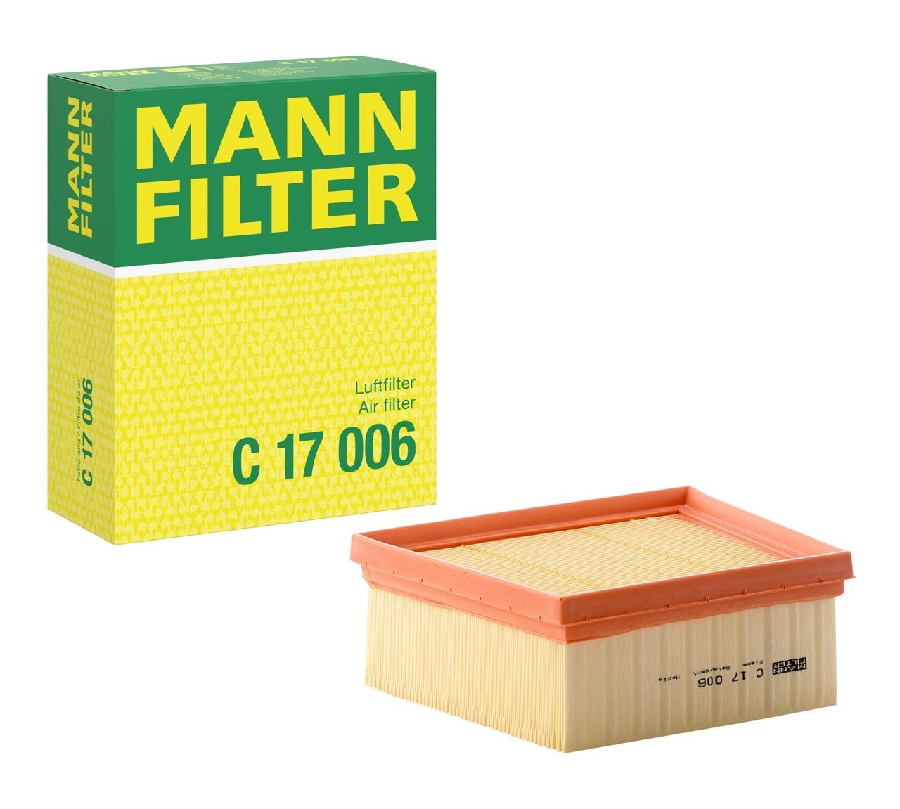 Ford Air Filter Mann For Fiesta VI B-Max Ecosport Ka + 1.0 1.2 1.25 1.4 1.5 1.6