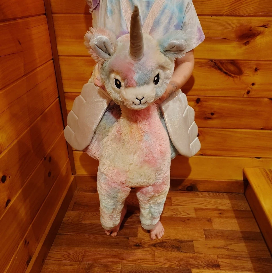 Justice Llama-Maíz Disfraz Usable Adolescente Juventud Talla Única Halloween Peluche Foto 2 de 4