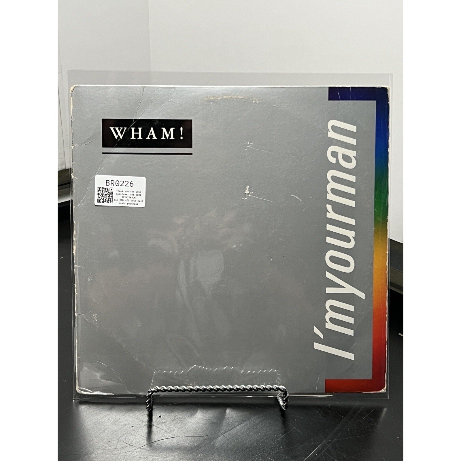 Wham! ‎– I'm Your Man 12" US 1985 Synth-pop Acapella George Michael thumbnail 7