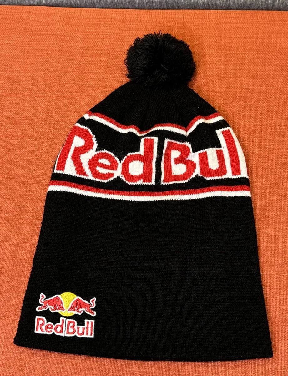 Red Bull Athletes Only Beanie - Black - One Size - Very Rare | eBay