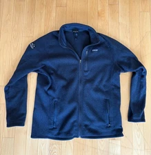 Patagonia SVB branded Better Sweater Mens XXL Blue Navy Fleece Jacket Full Zip 