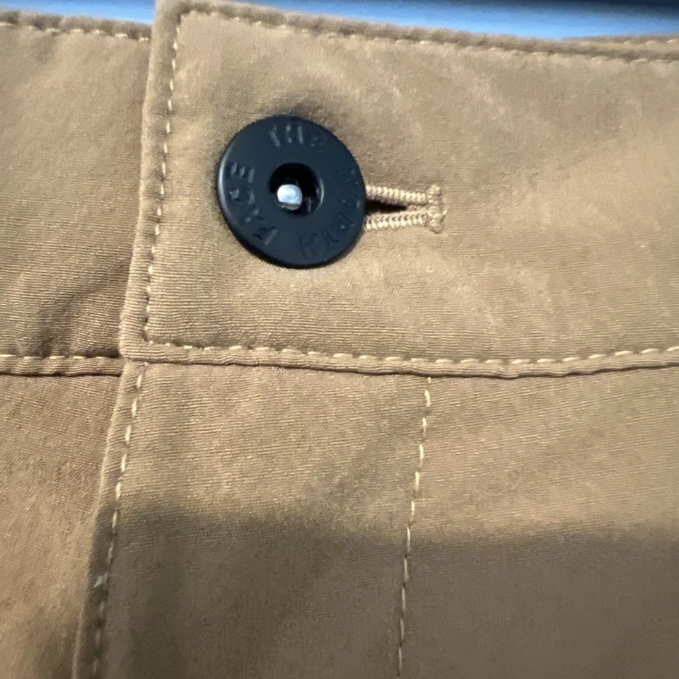 Pantalones Cortos The North Face Rolling Sun Flash Dry Para Hombre 34 Marrón Empacable Elastizados Foto 3 de 4