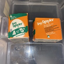 Leggs Regular Sheer Toe Suntan Queen Size Pantyhose 2 Boxes W/ 4 Pairs Each NEW