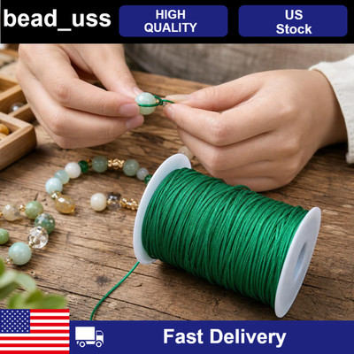 3x1mm Nylon Cord 3 Optional Colors DIY Handmade Jewelry Craft Making String