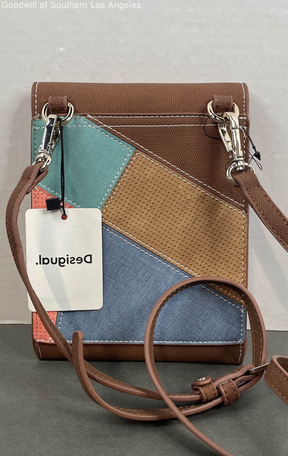 Desigual Patchwork Multi-color Crossbody Bag Phon… - image 2