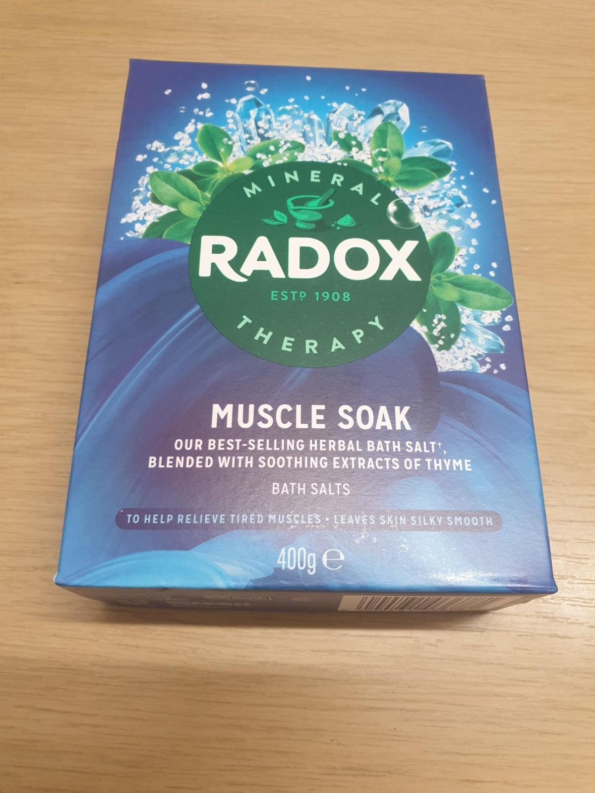 Radox Muscle Soak Bath Salts 400g x6 Relaxation Pain Relief - Image 6