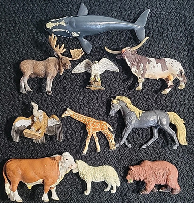 10 Schleich Am Limes  Animals 2003 - 2012 Some Retired -  Some Rare 