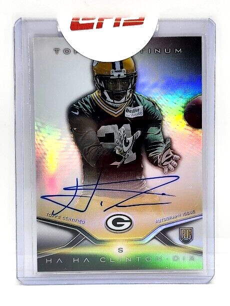 Ha Ha Clinton-Dix Topps Platinum Rookie Autograph #13 Base