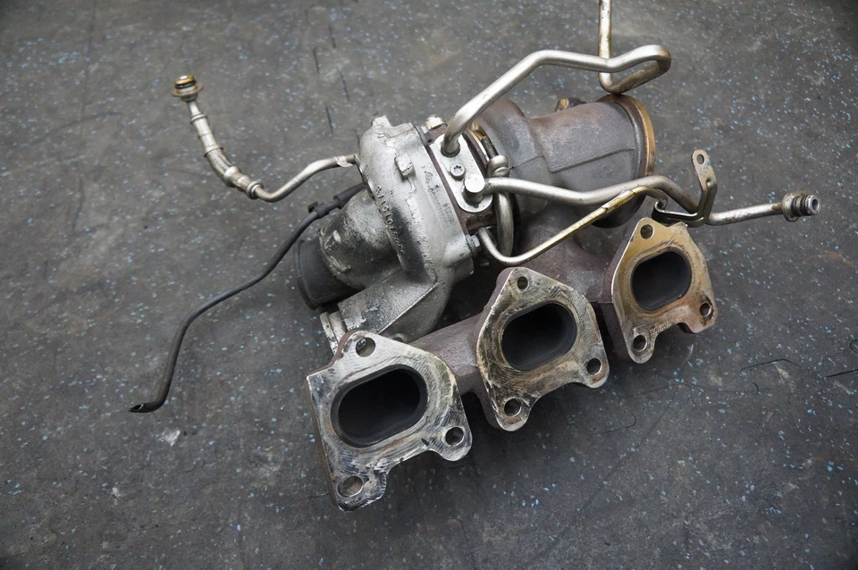 Conjunto turbocompresor lado conductor izquierdo 94612302632 OEM Porsche Macan 15-18 Foto 4 de 4