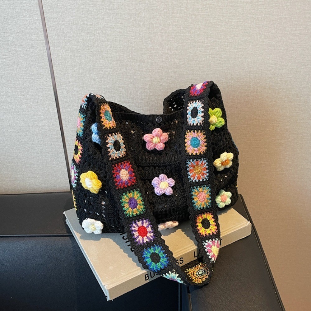 Large Capacity Handbag Boho Tote Bag Trendy Crossbody Bags