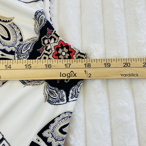 CB ESTABLISHED 1962 Dress 12 Multicolor Sleeveless Stretch Knit - Picture 7 of 9