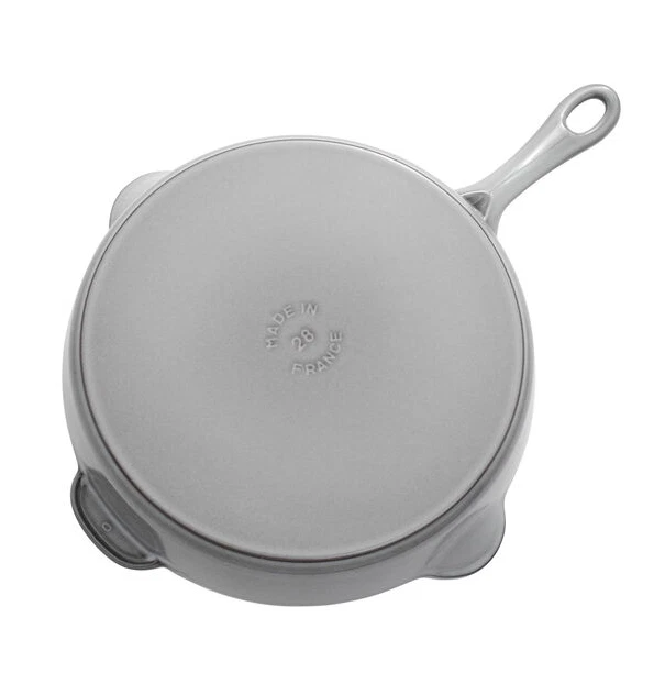 [VENTA FLASH] Sartén profunda tradicional de hierro fundido Staub de 8,5 pulgadas, gris grafito Foto 4 de 4