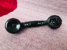 Soviet Field Telephone Handset Receiver Vintage Red Army Military USSR Bakelite