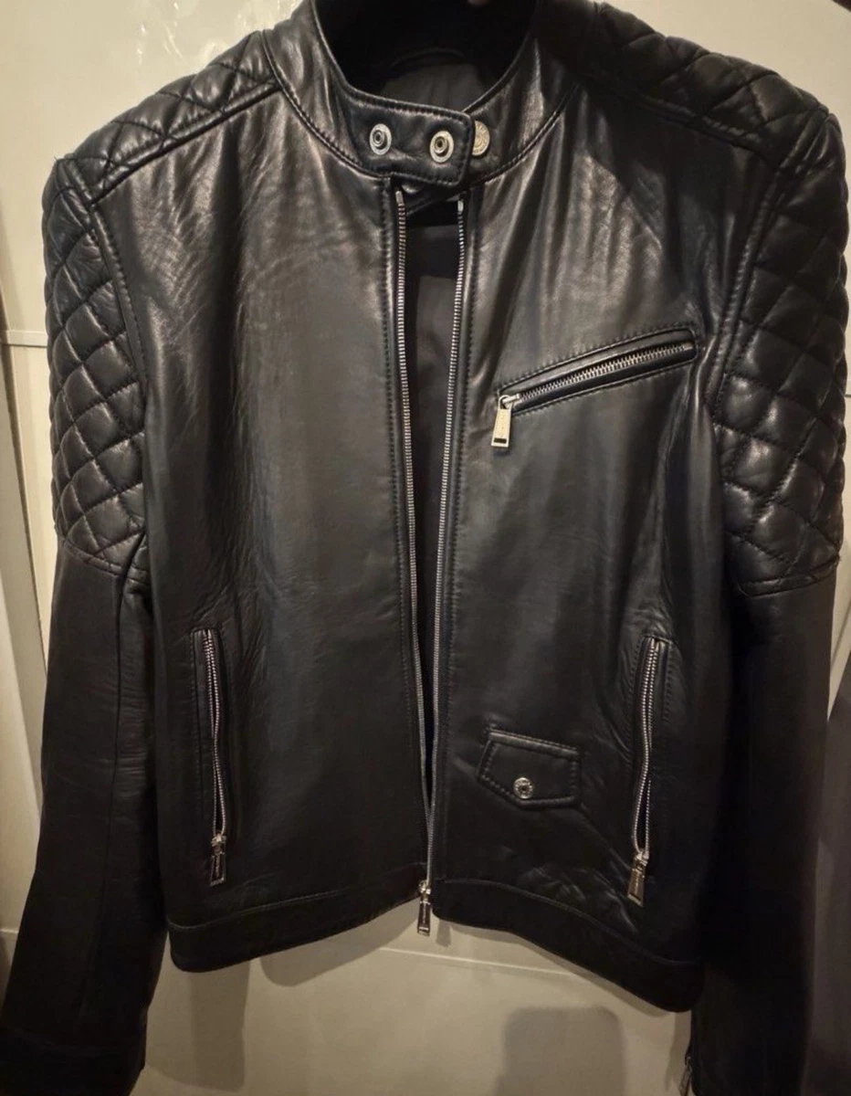 Dsquared2 Coats, Jackets & Vests Leather Outer Shell for Men Just