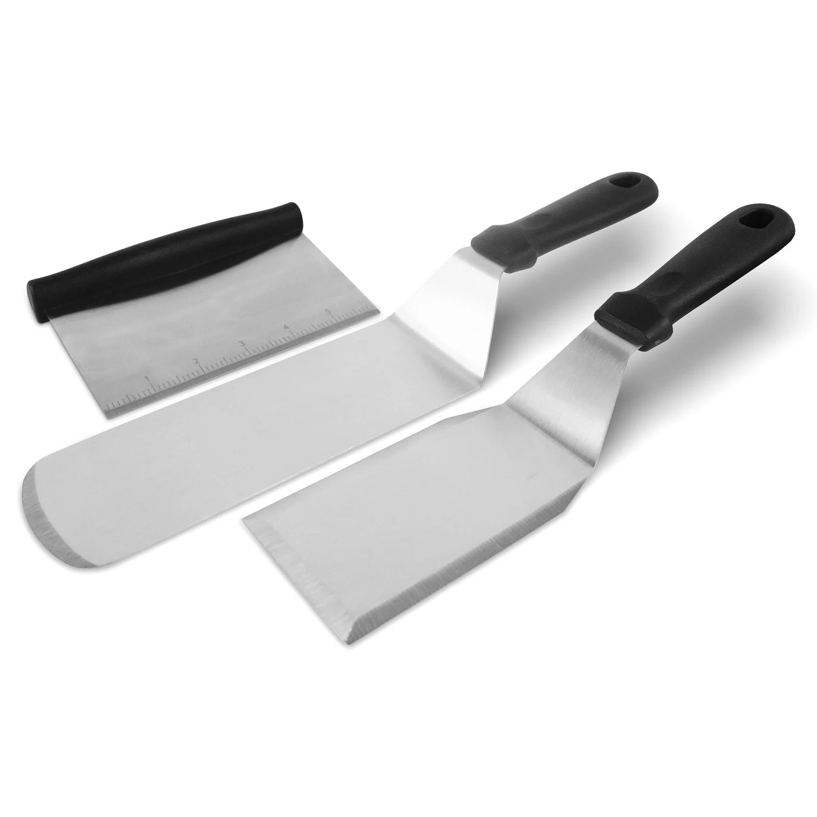 Metal Spatula Set of 3, Stainless Steel Griddle - Grill Burger Turner, Teppan...
Opens in a new wind